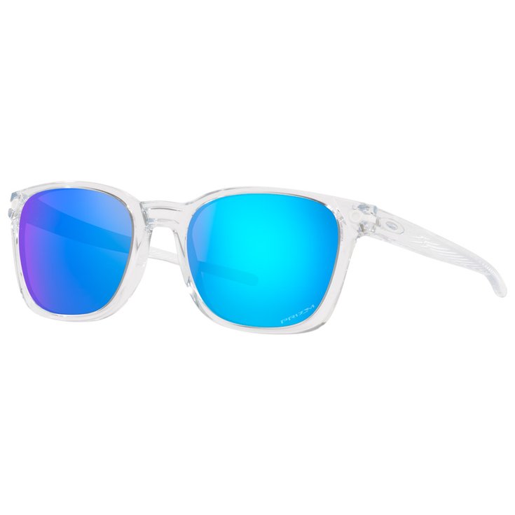 Oakley Sonnenbrille Ojector Polished Clear Prizm Sapphire Präsentation