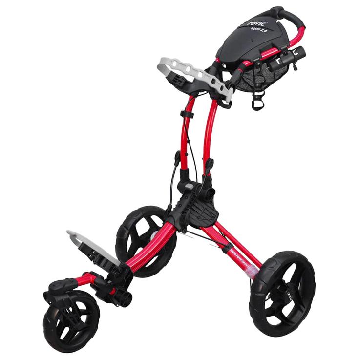 ClicGear Manueller Trolley (3 Räder) RV1C 2.0 Red Black Präsentation