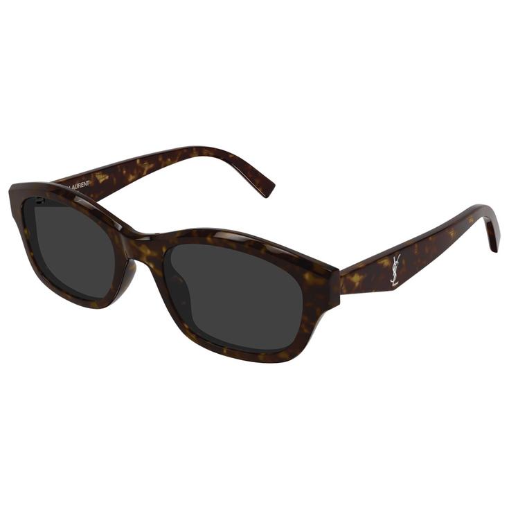 Saint Laurent Sonnenbrille Sl M172 Black 002 Dark Havana Grey Präsentation