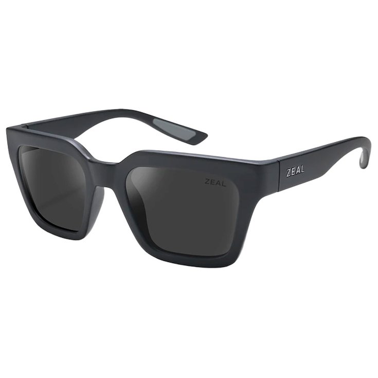 Zeal Sonnenbrille Rowen Matte Black Ellume Dark Grey Polarized Präsentation