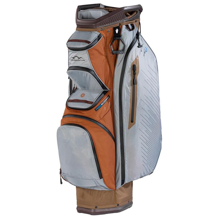 Sun Mountain Sacs chariot serie C130 H2NO Leather Shadow Otter Présentation