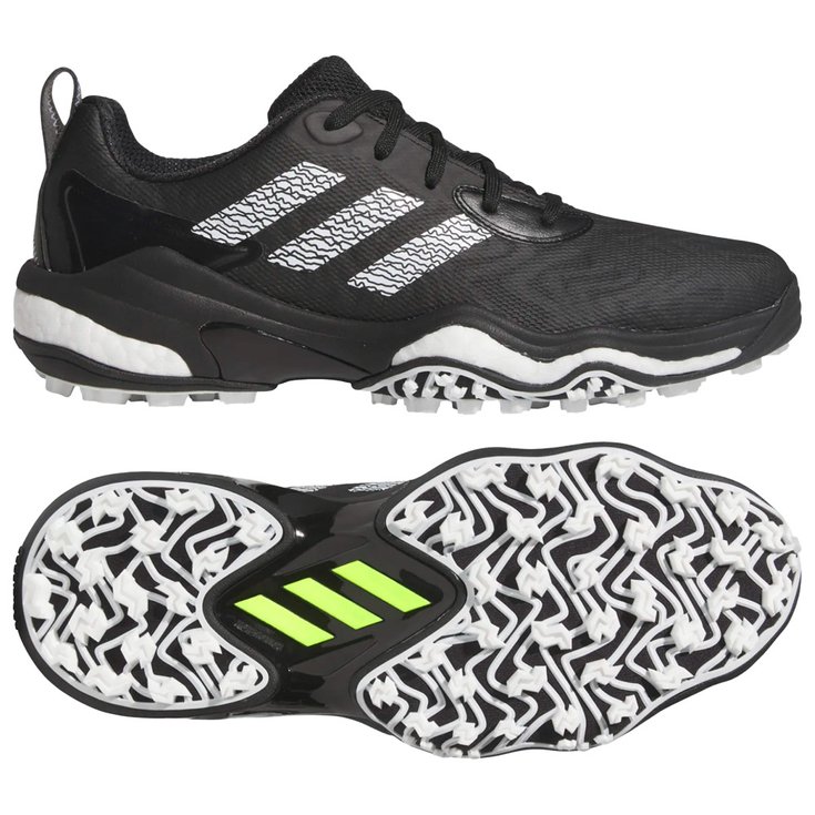 adidas Schuhe ohne Spikes Codechaos 25 Core Black White Lucid Lemon Präsentation