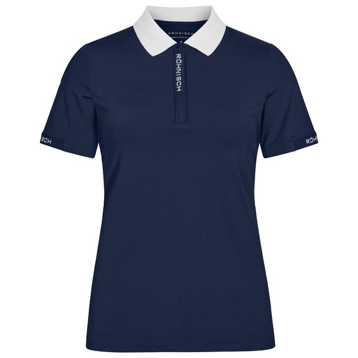Rohnisch Polohemde Abby Poloshirt Navy Präsentation
