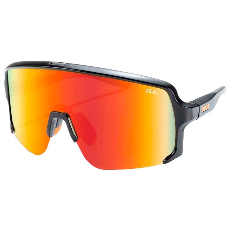 Zeal Lunettes de soleil Centennial Matte Black Fury Matte Black Fury Polarized Phoenix Mirror Présentation