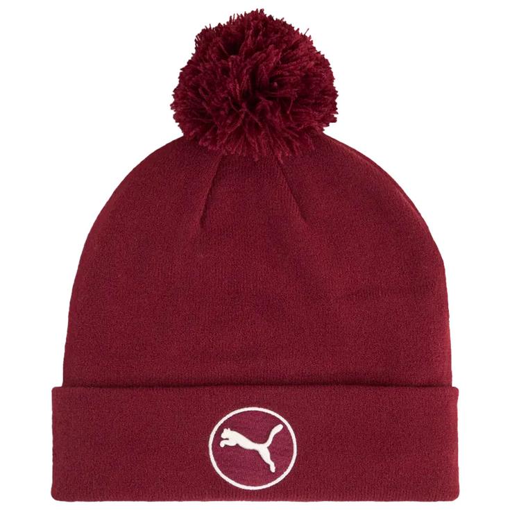 Puma Golf Mütze Wrmlbl Removable Pom Beanie Red Präsentation