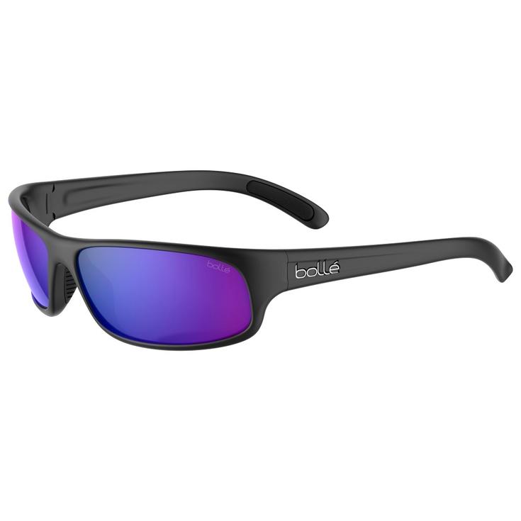 Bollé Sonnenbrille Anaconda Black Matte Brown Blue Präsentation