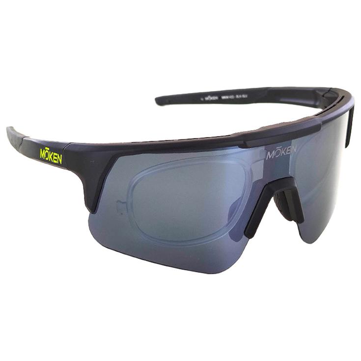 Moken Vision Lunettes de soleil Strato-Dh Black Silver Présentation