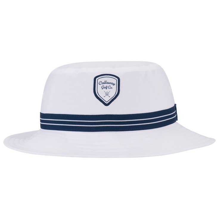 Callaway Golf Bob Bucket Hat White Navy Präsentation