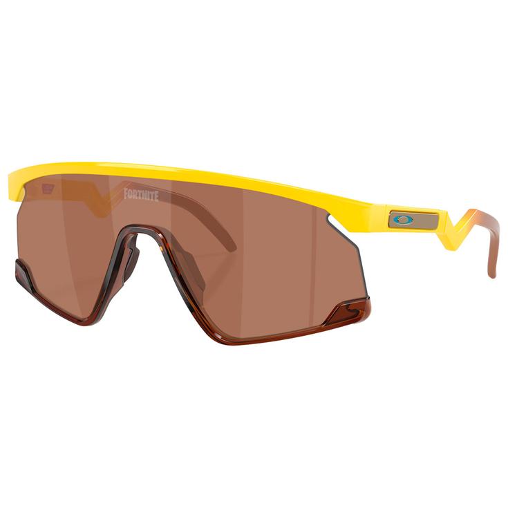 Oakley Sonnenbrille Bxtr Fortnite Peely Yellow Prizm Tungsten Präsentation