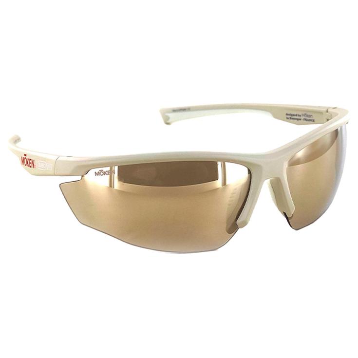 Moken Vision Sonnenbrille Keli Sand Copper Gold Präsentation