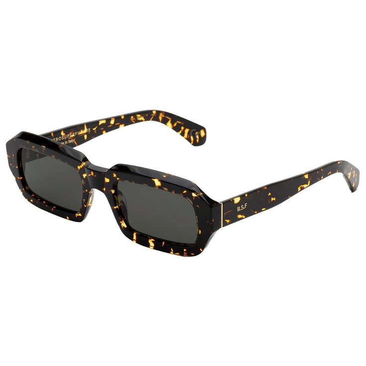 Retro Super Future Sonnenbrille Fantasma Havana Maculato Black Präsentation