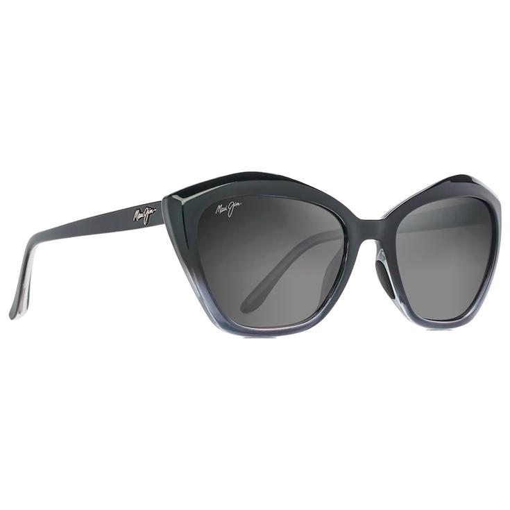 Maui Jim Sonnenbrille Lotus Noir Brillant Gris Neutre Minéral SuperThin Präsentation