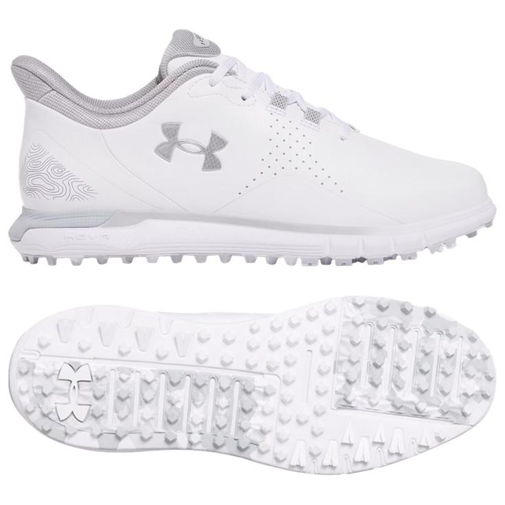 Under Armour Schuhe ohne Spikes Drive Fade SL White White Metalic Silver Präsentation