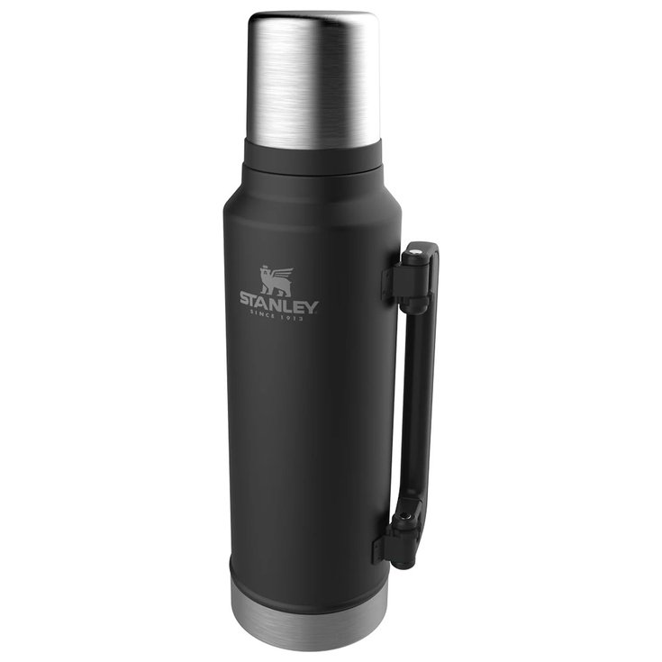Stanley Trinkflasche The Legendary Classic Bottle 1.4L Matte Black Marble Präsentation