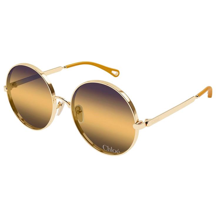 Chloé Sonnenbrille CH0321S 001 Gold Präsentation