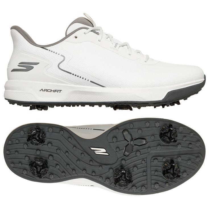 Skechers Schuhe mit Spikes Go Golf Elite Vortex Rival White Präsentation