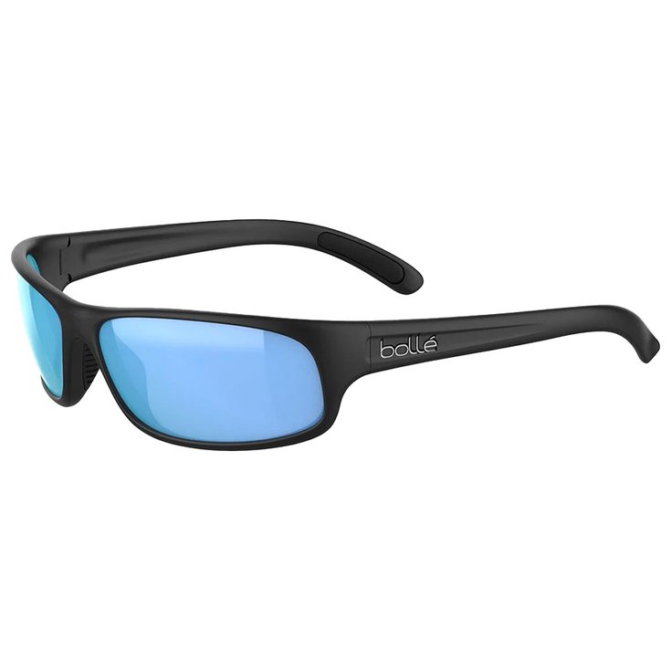 Bollé Anaconda Black Matte Sky Blue Polarized 