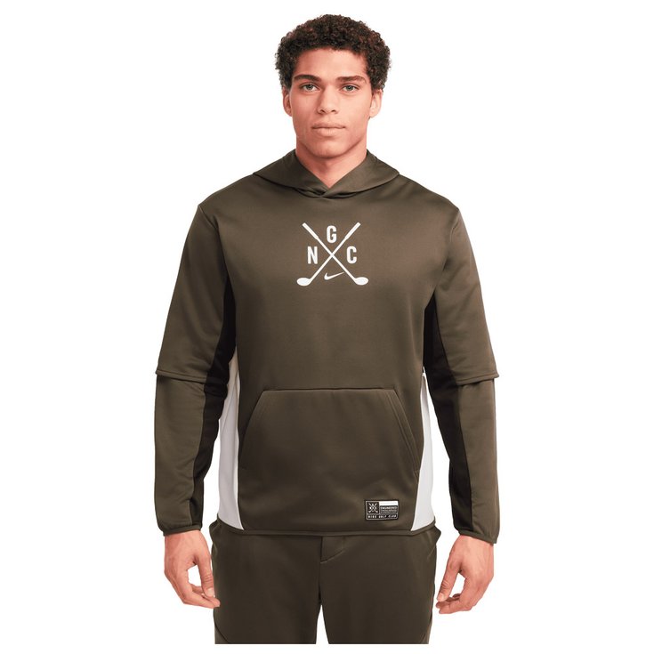 Nike Sweat NGC Hoodie Cargo Khaki Light Bone Black White Présentation