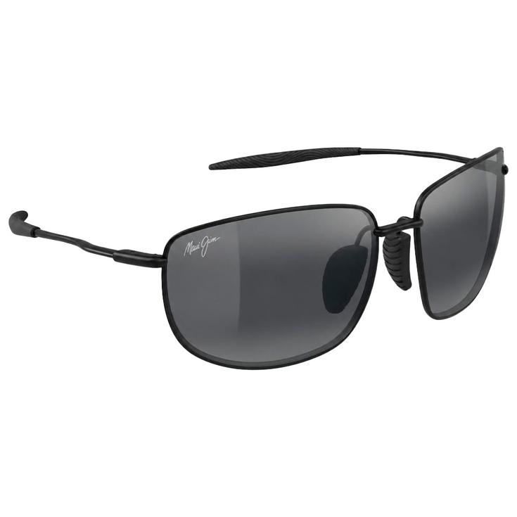 Maui Jim Sonnenbrille Hookipa Ultra M Black Maui Ultra Neutral Grey Präsentation