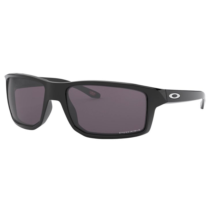 Oakley Sonnenbrille Gibston Polished Black Prizm Grey Präsentation