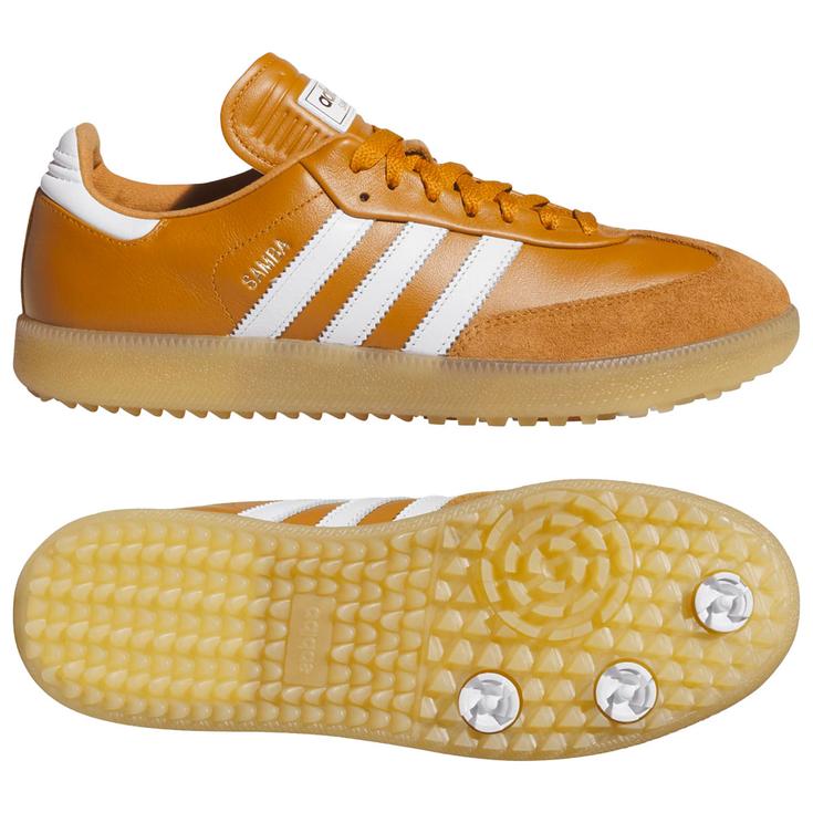 adidas Originals Schuhe ohne Spikes Samba Golf Rust Orange Präsentation