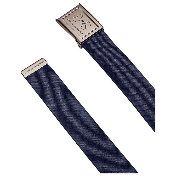 Under Armour Gürtel Stretch Webbing Belt Midnight Navy Khaki Base Präsentation