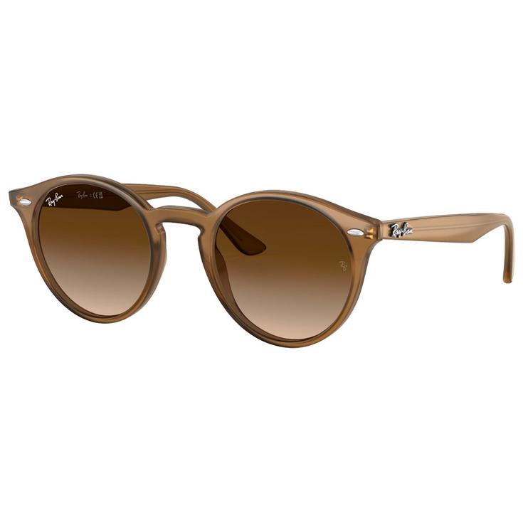 Ray Ban Sonnenbrille RB2180 Polished Light Brown Gradient Brown Präsentation