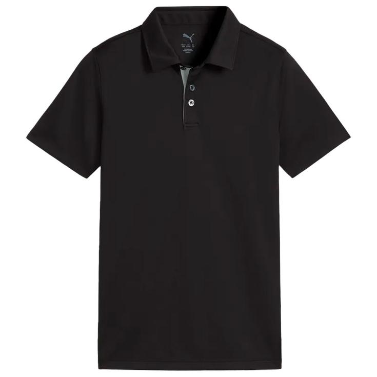 Puma Golf Polohemde Boys Pure 2.0 Polo Black Präsentation