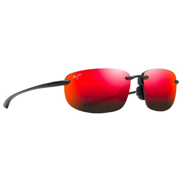 Maui Jim Sonnenbrille Hookipa Asian Fit Noir Mat Hawaii Lava MauiPure Präsentation