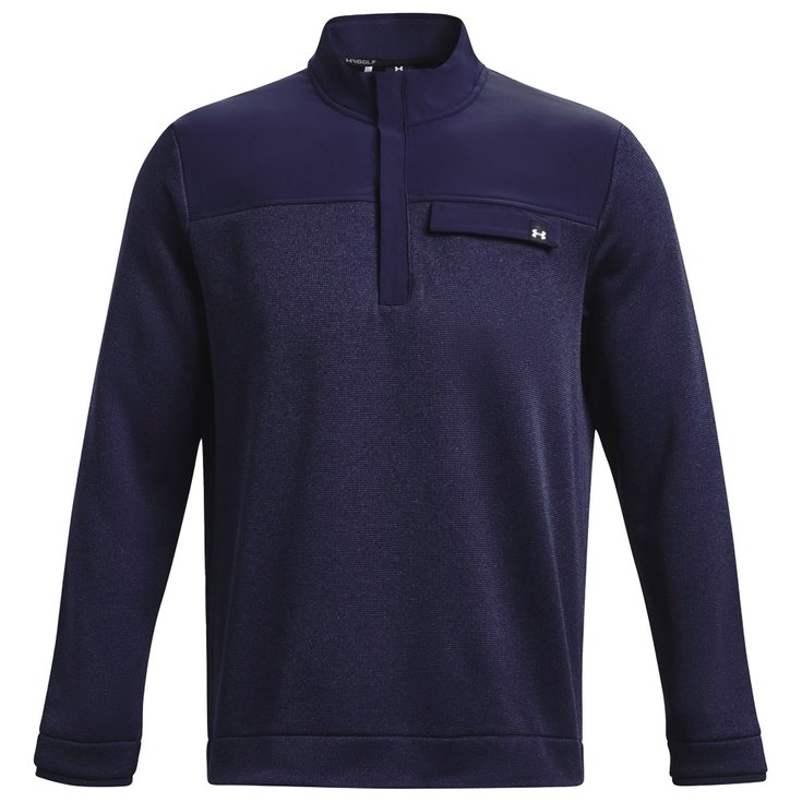 Under Armour Pullover Storm Sweaterfleece Half Zip Midnight Navy White Präsentation