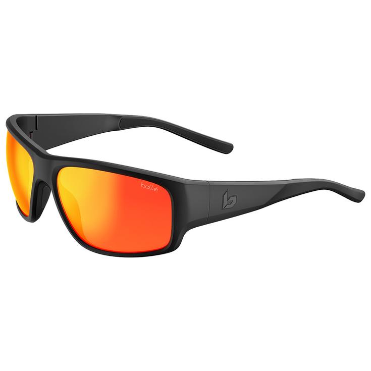 Bollé Sonnenbrille Sfinx Full Black Matte Sunrise Präsentation