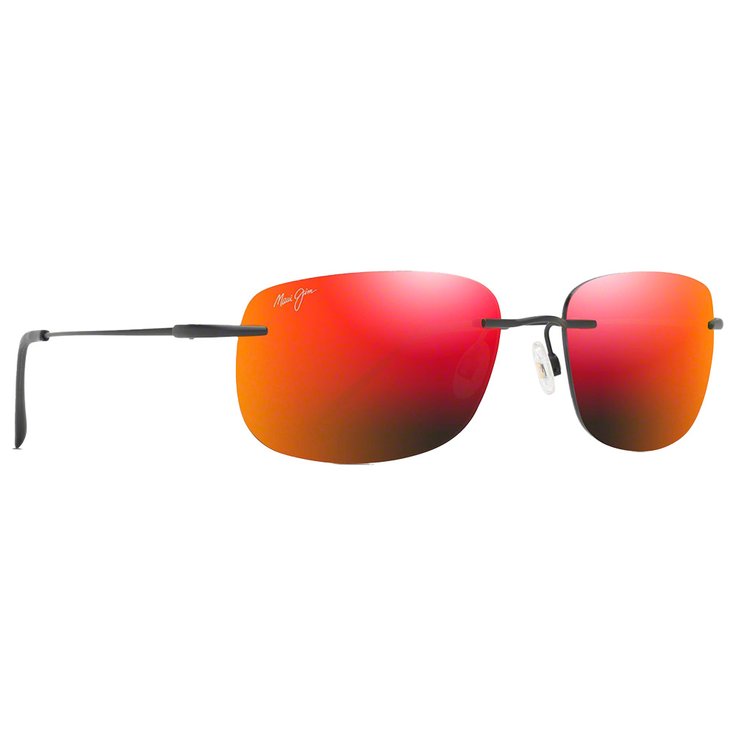 Maui Jim Sonnenbrille Ohai Noir Mat Hawaii Lava MauiBrilliant Präsentation