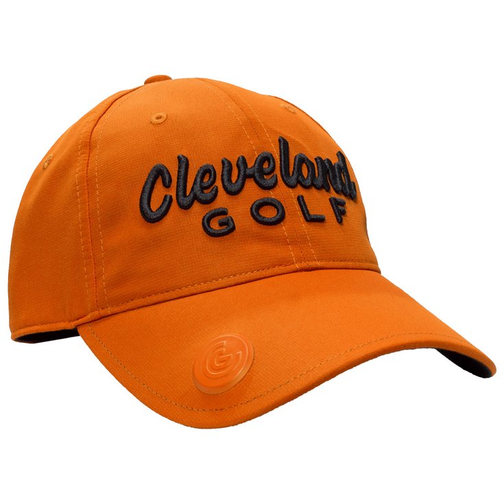 Cleveland Casquettes CG Ball Marker Cap Orange Black - AJUSTABLE Présentation