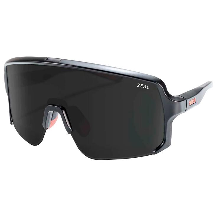 Zeal Sonnenbrille Centennial Matte Black Fury Matte Black Fury Polarized Dark Grey Präsentation