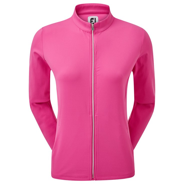 Footjoy Jacke Full-Zip Midlaye Hot Pink Präsentation