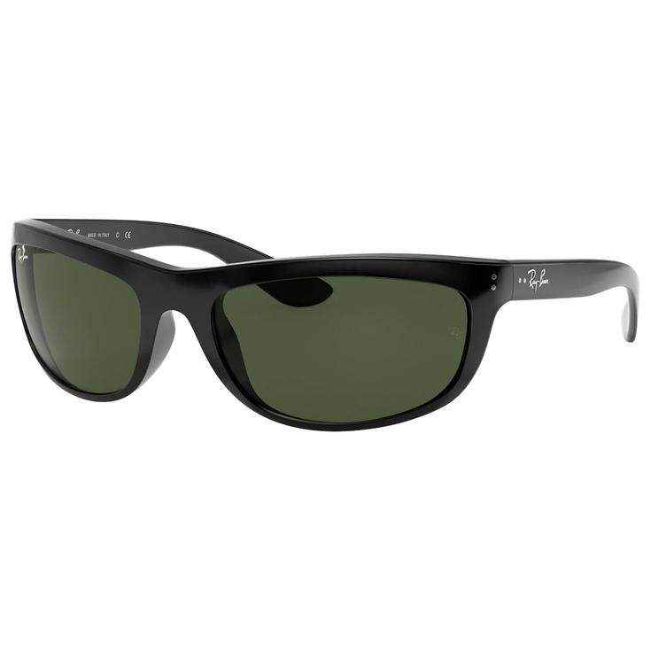 Ray Ban Sonnenbrille RB4089 Balorama Polished Black Green G-15 Präsentation