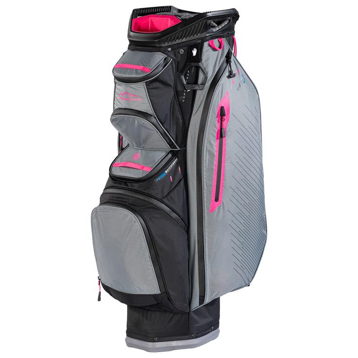 Sun Mountain Sacs chariot serie C130 H2NO Black Nickel Pink Présentation
