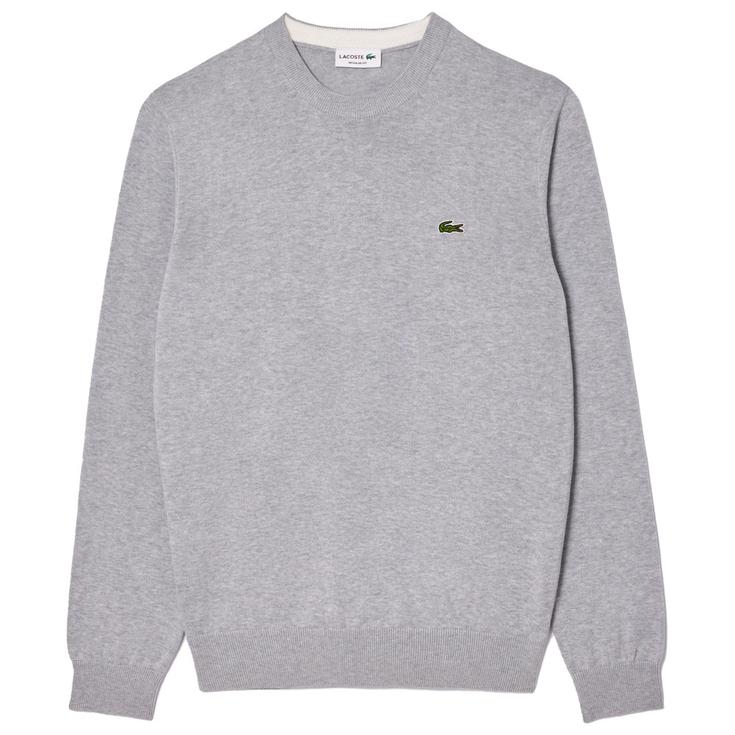 Lacoste Pullover Sweater Silver Chiné Präsentation