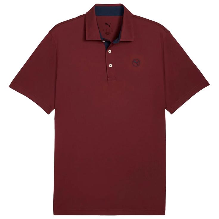 Puma Golf Polohemde Pure 2.0 Polo Ruby Shimmer Präsentation