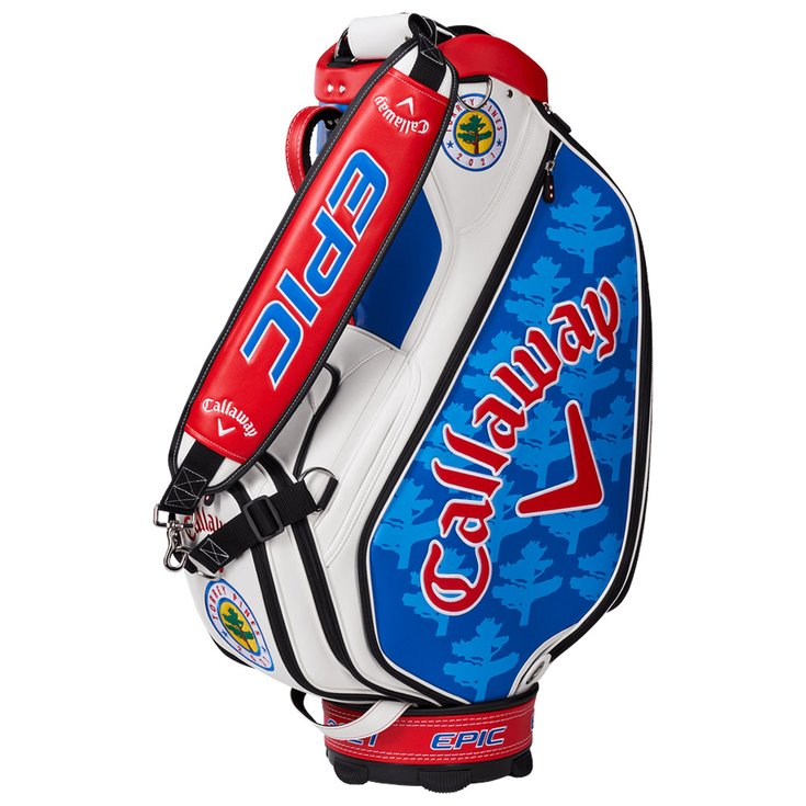 Callaway Golf Cartbag (Komplettsatz) Staff June Major + Headcover Limited Edition Präsentation