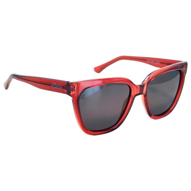 Moken Vision Sonnenbrille Sofia Cherry Grey Polarized Präsentation