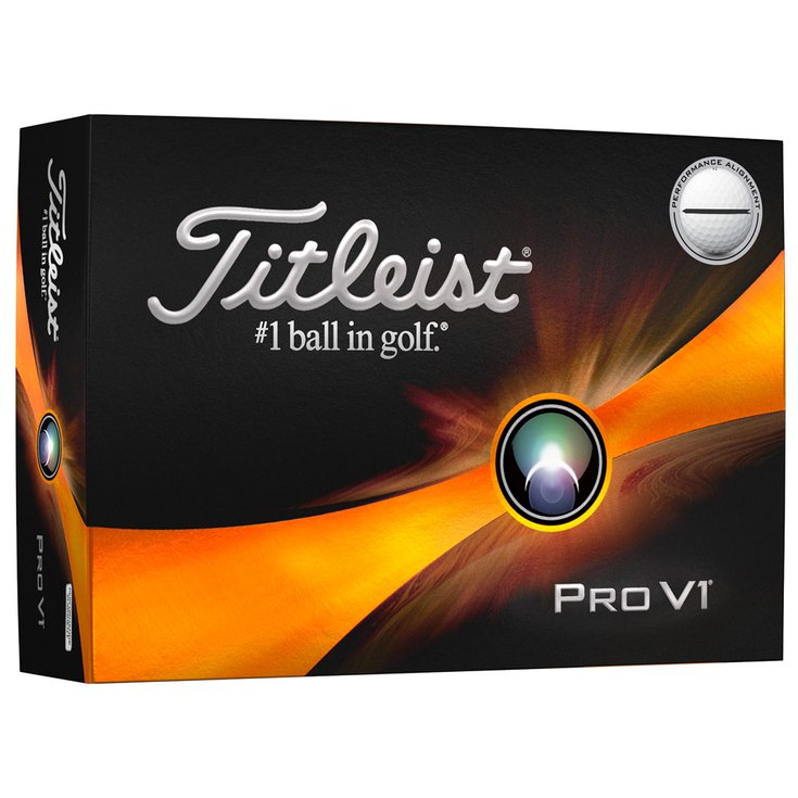 Titleist Neue Golfbälle Pro V1 Performance Alignment Black Präsentation