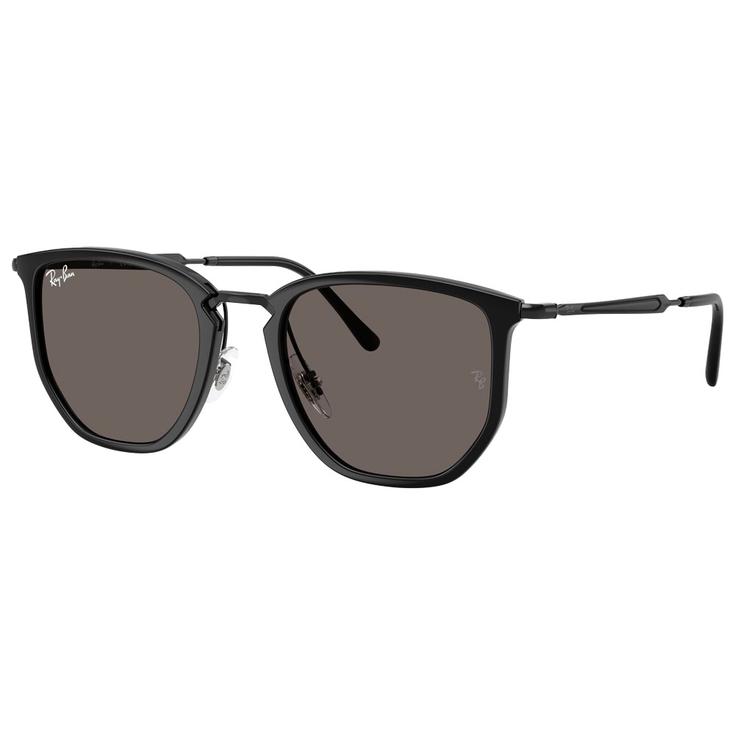 Ray Ban Sonnenbrille RB4451 Polished Black Dark Grey Präsentation