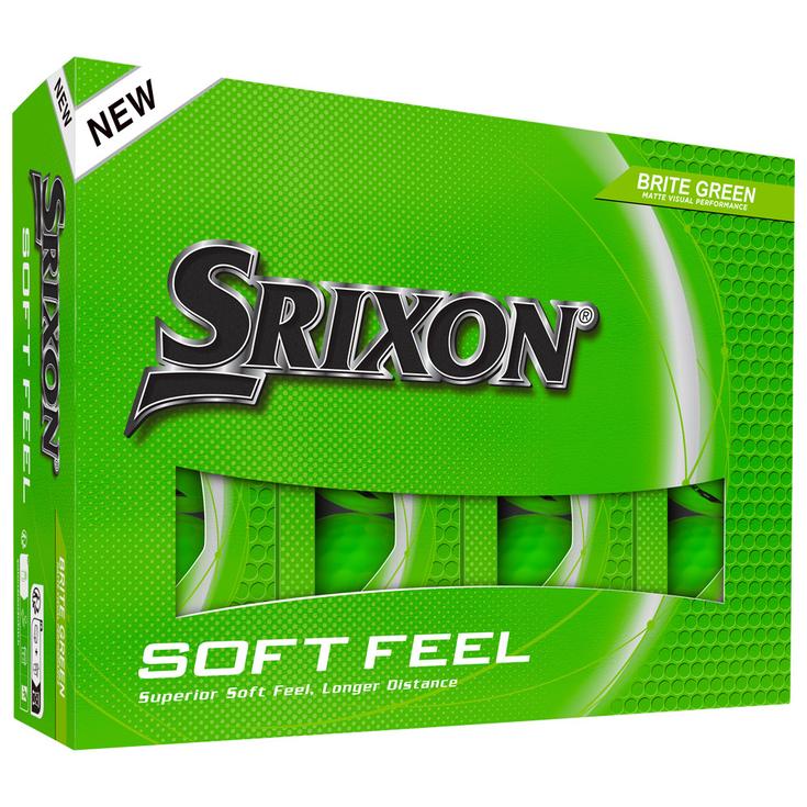 Srixon Balles neuves Soft Feel 14 Brite Green Présentation