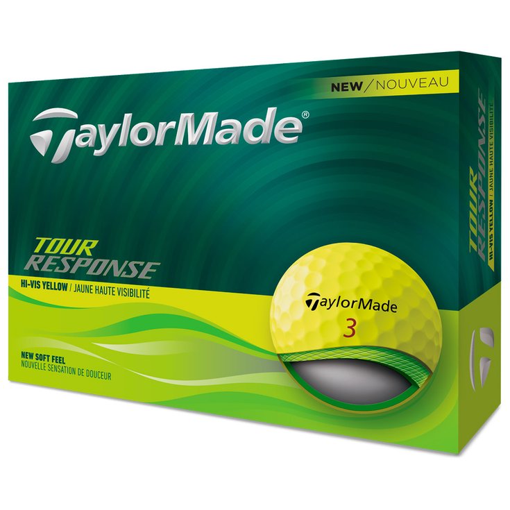 Taylormade Neue Golfbälle Tour Response Yellow Präsentation
