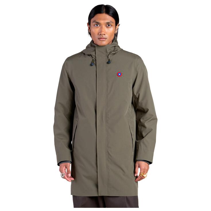 Flotte Kapuzenjacke Beaubourg Kaki Präsentation