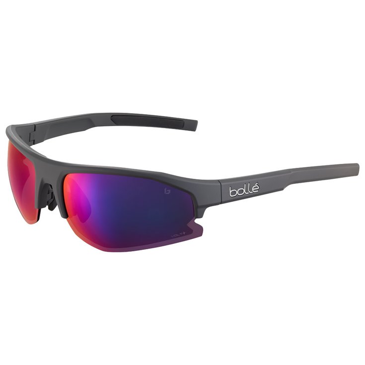 Bollé Lunettes de soleil Bolt 2.0 Titanium Matte Volt + Ultraviolet Polarized Présentation