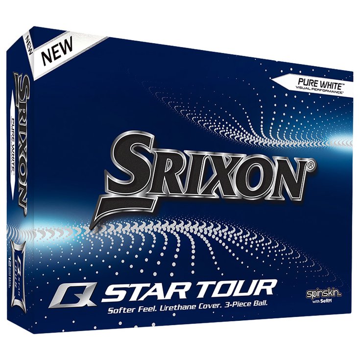 Srixon Neue Golfbälle Q-Star Tour 4 White Präsentation