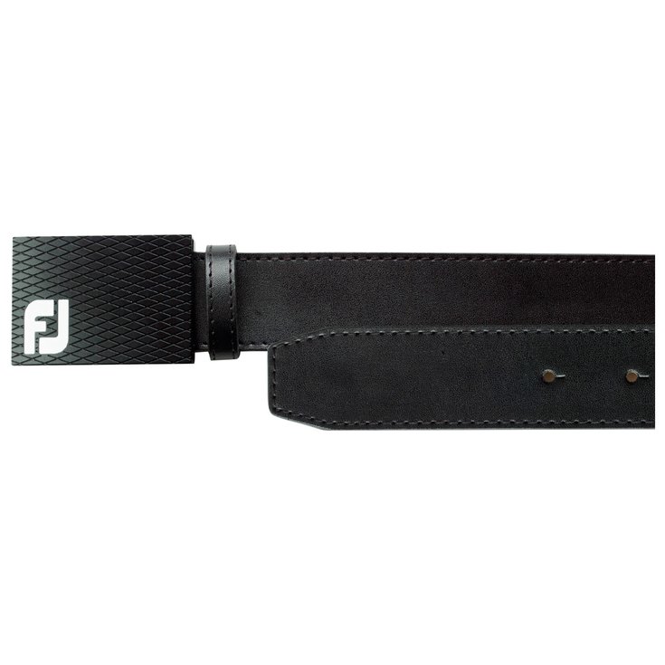 Footjoy Gürtel Leather Belt Black Smooth Präsentation