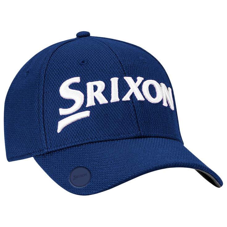 Srixon Cap Ball Marker Cap Blue White Präsentation